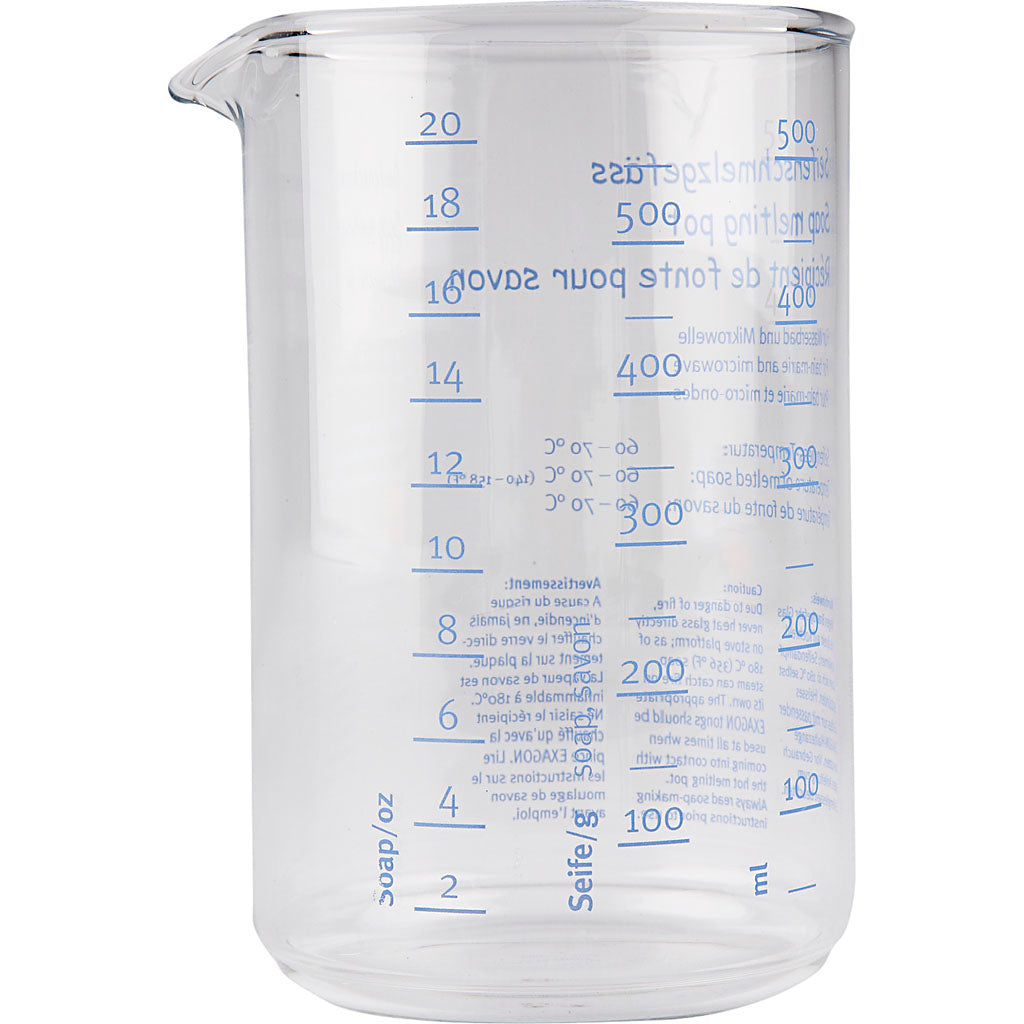 Https: www.cchobby.nl Soap-melting-pan-glass-500-ml-1-piece