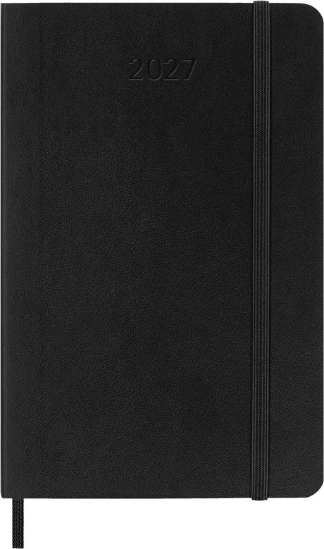 Moleskine 12-Monats-Tagebuch – 2027 – wöchentlich – Tasche – Softcover – Schwarz