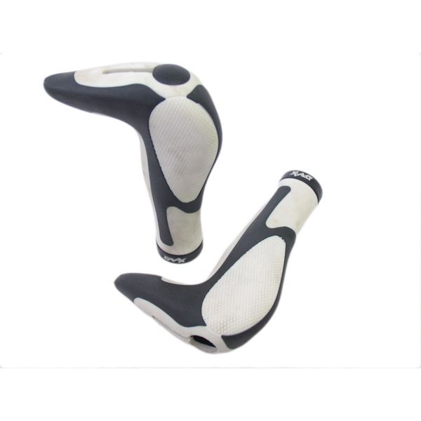 Ergotec Griffset x-act Sicherheitsgriff schwarz und weiß 147mm