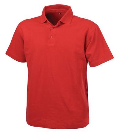 Dassy Poloshirt Leon Baumwolle rot s