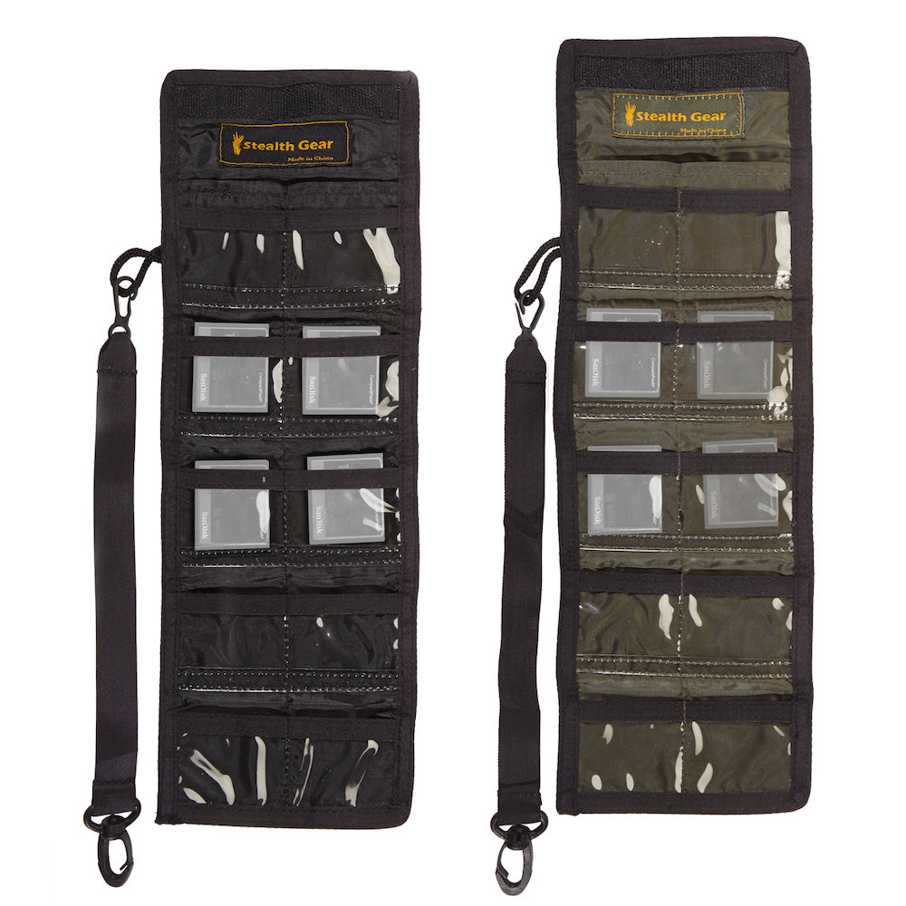 Stealth Gear Compact Flash Card Storage Beutel Grün grün