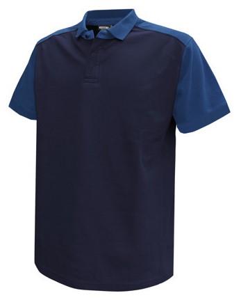 Dassy Poloshirt Cesar Baumwolle Marine Kobalt L