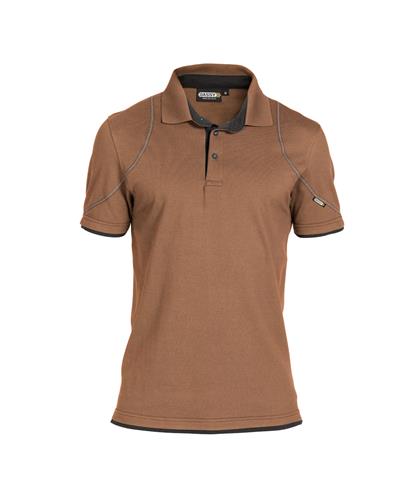 Dassy Polo Orbital braun grau s