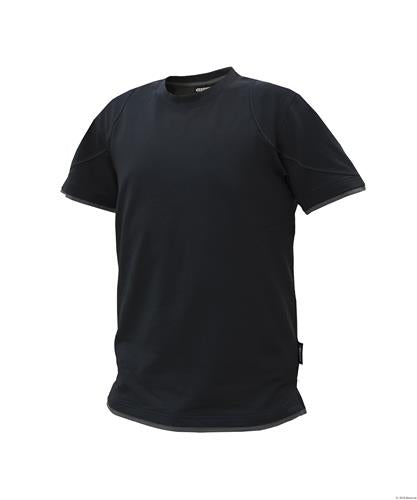 Dassy T-Shirt kinetic schwarz grau s