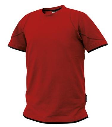 Dassy T-Shirt kinetic rot schwarz xxl