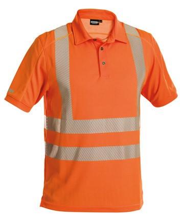 Dassy Warnschutzpolo Brandon Orange L