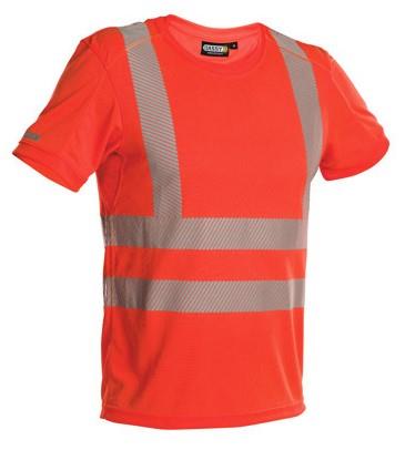 Dassy T-Shirt Carter fluoreszierend rot xxl