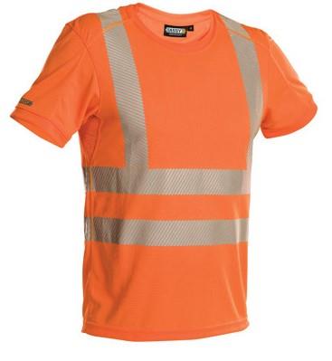 Dassy T-Shirt Carter fluoreszierendes Orange l