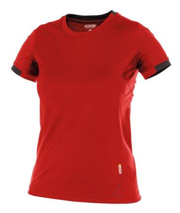 Dassy T-Shirt Nexus Damen rot schwarz xs