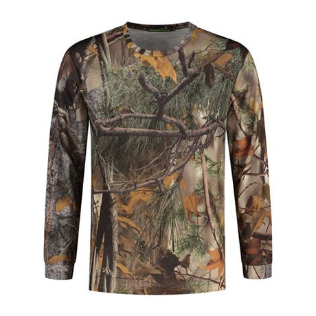 Stealth Gear T-Shirt Langarm Camo Forest Größe xxl