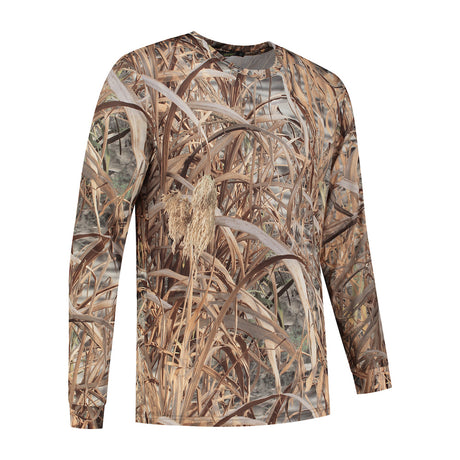 Stealth Gear T-Shirt Langarm Camo Rietprint Größe s