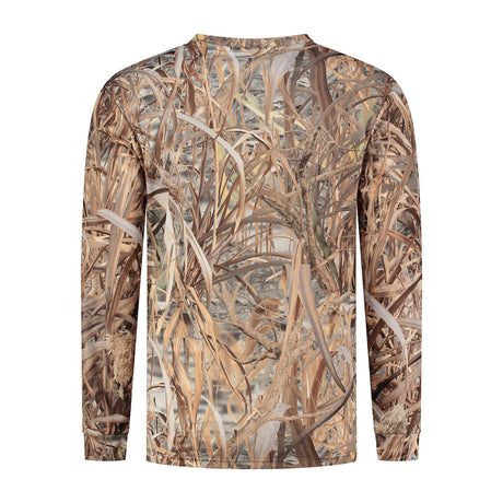 Stealth Gear T-Shirt Langarm Camo Rietprint Größe xxl