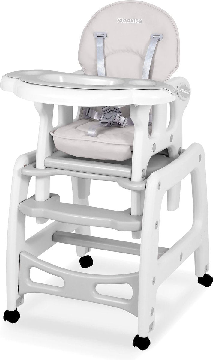 Ricokids Sinco 5-in-1 Stillstuhl, grau