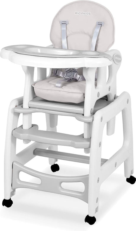 Ricokids Sinco 5-in-1 Stillstuhl, grau