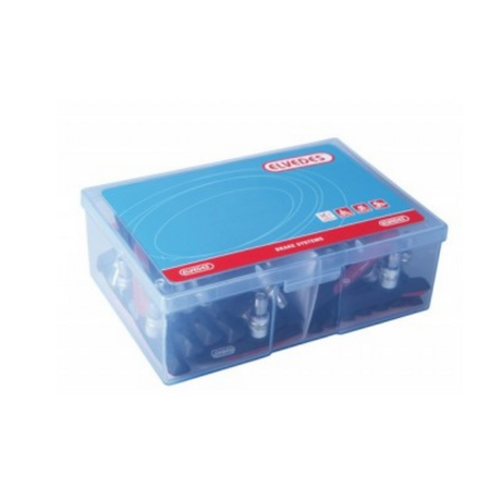 Bremsblock-Set Eledes V-Brems Allen Dual-Verbindung (25 Paare)