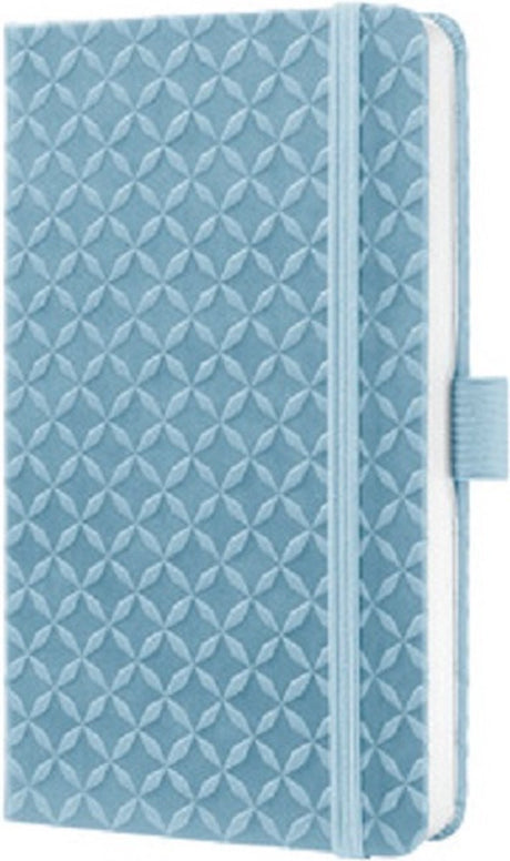 Sigel – Notizbuch – Jolie Flair – A5 – Hardcover – 174 Seiten – Linie – 80-Gramm-Papier – Himmelblau – Si-JN119