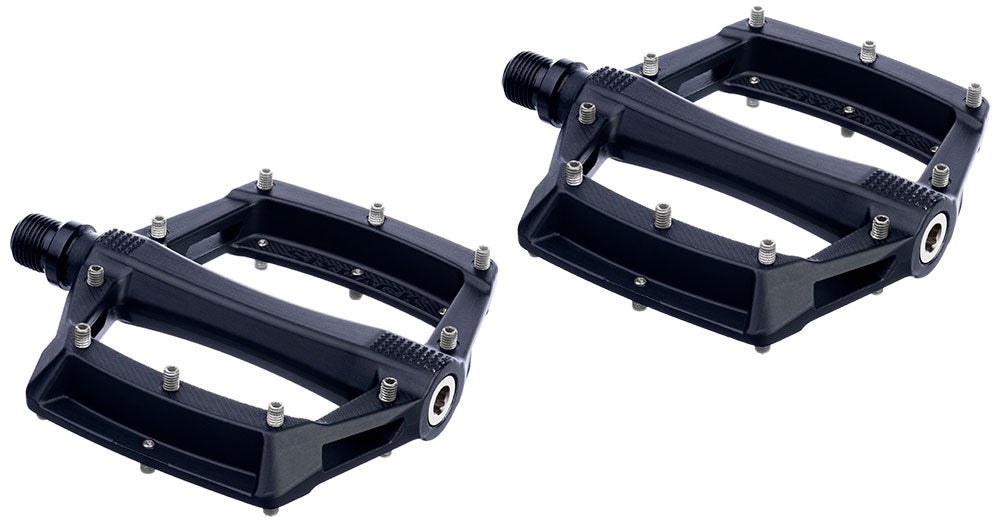 Sixpack racing menace comp pedals | stealth blue