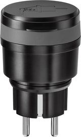 Klicken Sie auf Kompaktstecker, um draußen zu sein