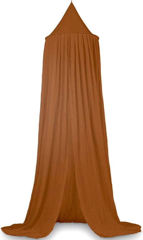 Deryan baby klamboe vintage 245cm - kinderklamboe - hemeltje caramel