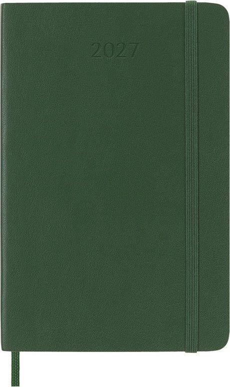 Moleskine 12-Monats-Tagebuch – 2027 – wöchentlich – Tasche – Softcover – Myrtengrün