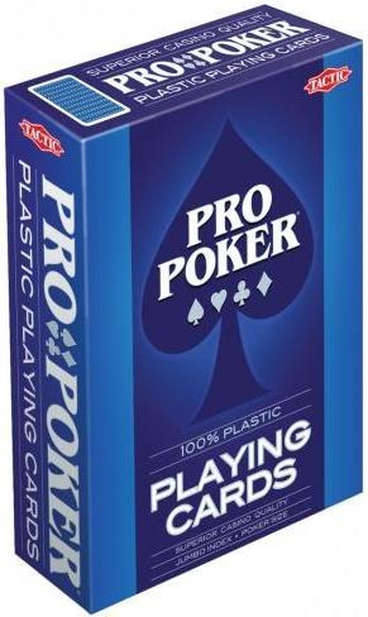 Taktische Pro -Pokerspielkarten