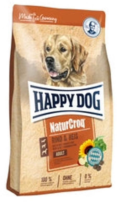 Happy Dog Naturcroq Rinde Reis (Rind und Reis) – 4 kg