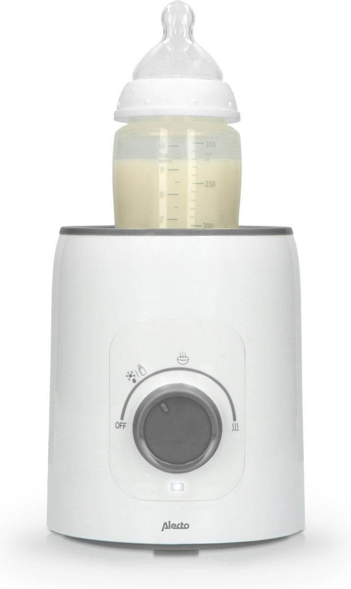 Alecto bw600 – Flaschenwärmer mit Schnellheizung (210 W) – Weiß