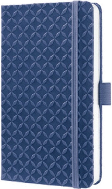 Sigel – Notizbuch – Jolie Flair – A5 – Hardcover – 174 Seiten – Linie – 80-Gramm-Papier – Indigoblau – si-jn101