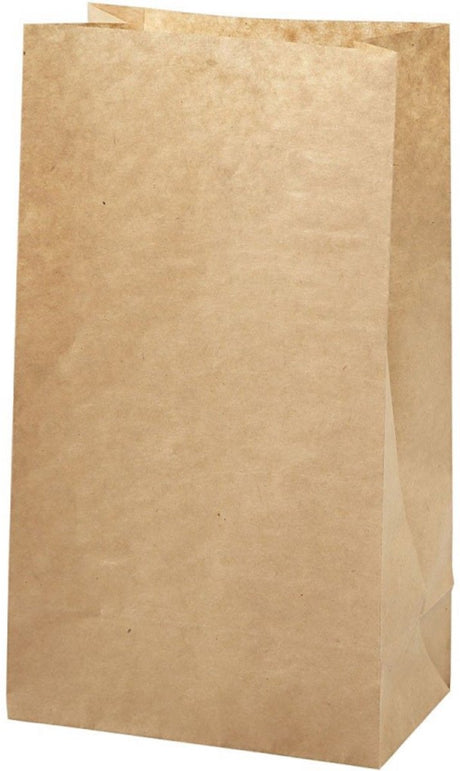 Creativ Company Papiertüten, H: 27 cm, Größe 9x15 cm, 50 g, braun, 100 Stück 1 Karton