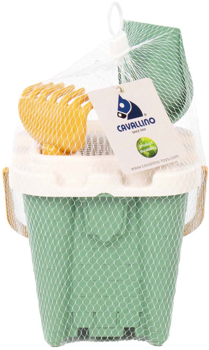 Cavallino Castle Green Eimer-Set, 4-teilig.