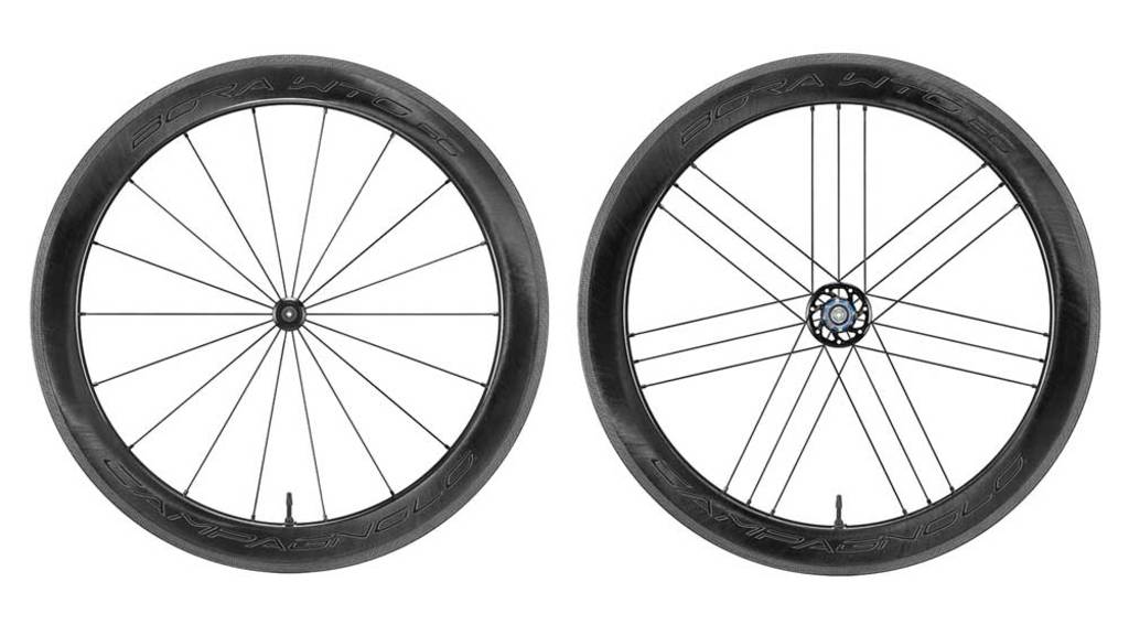 Campagnolo-Laufradsatz 28 Bora wto 60 dunkel