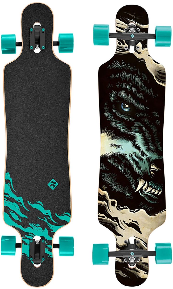 Streetsurfing Streetsurfing - Freeride Longboard 39 Wolf - 99cm