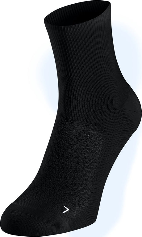 Odlo Essentials knöchellange Socken – Unisex – Schwarz – 39–41