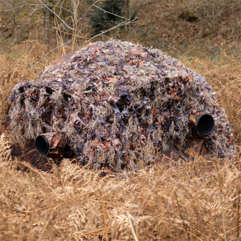 Buteo Photo Gear Hybrid Camoufagenet Natural Brown 1,5x3 m