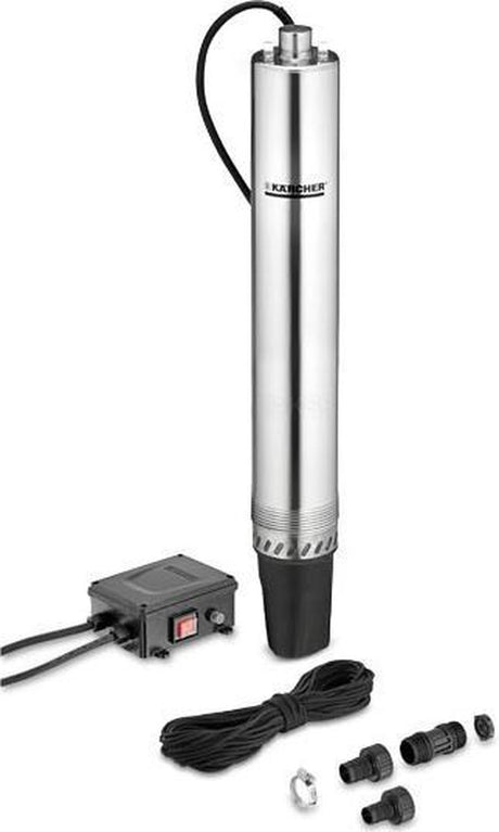 Kärcher BP 6 Tiefbrunnen-Bewässerungspumpe - Tiefbrunnen - Wasserertrag 5.000 l·h - Förderhöhe 55 m - Pumpentiefe 27 m
