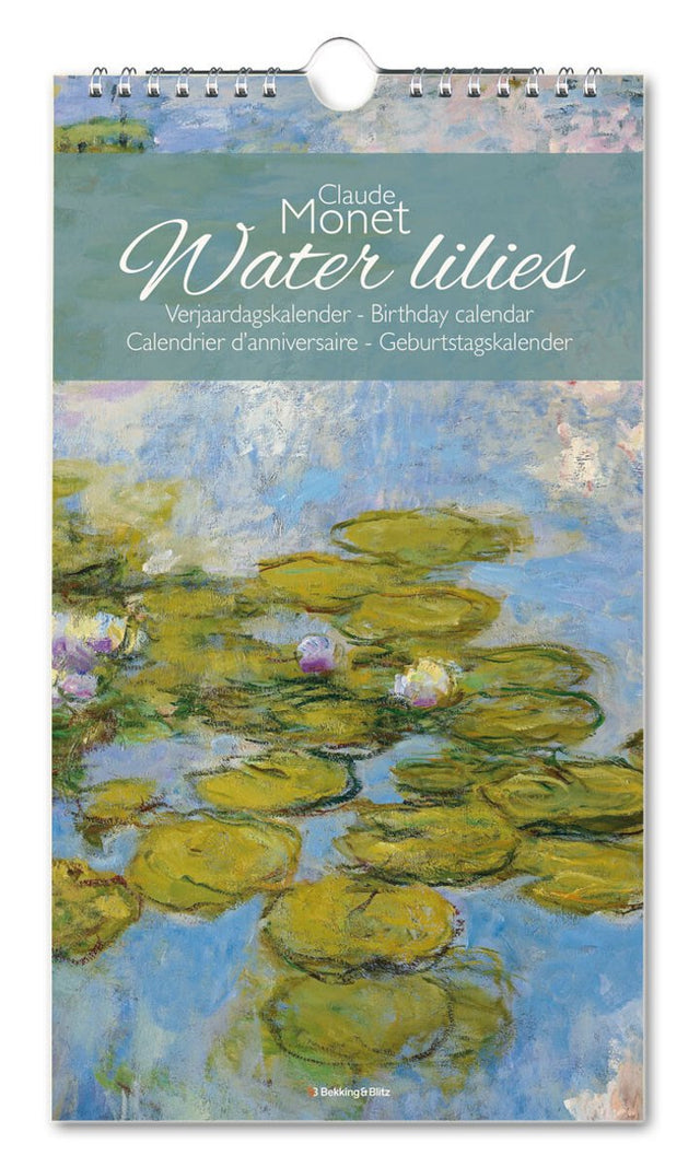 Claude Monet Seerosen-Geburtstagskalender