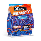 Zuru X-Shot Insanity 200 Darts Nachfüllpackung | 2 Stk