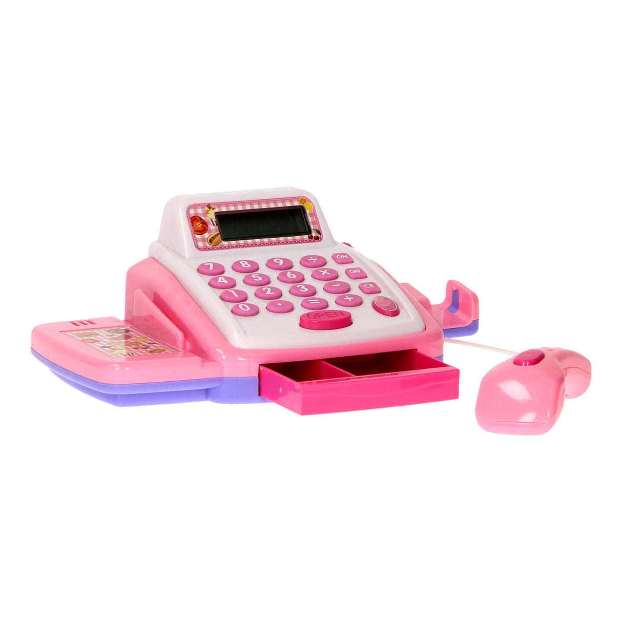 Rosa Spielzeugkasse