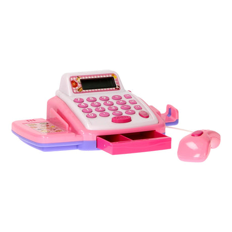 Rosa Spielzeugkasse