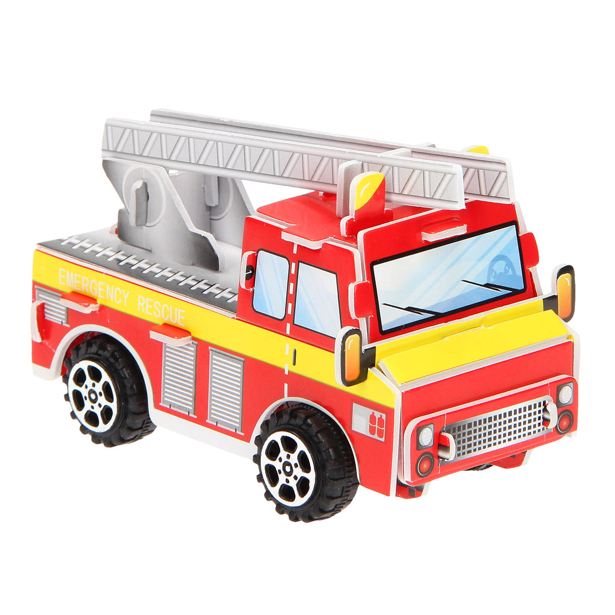 3D puzzle fire truck