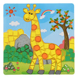 Mosaikbasteln von Zootieren