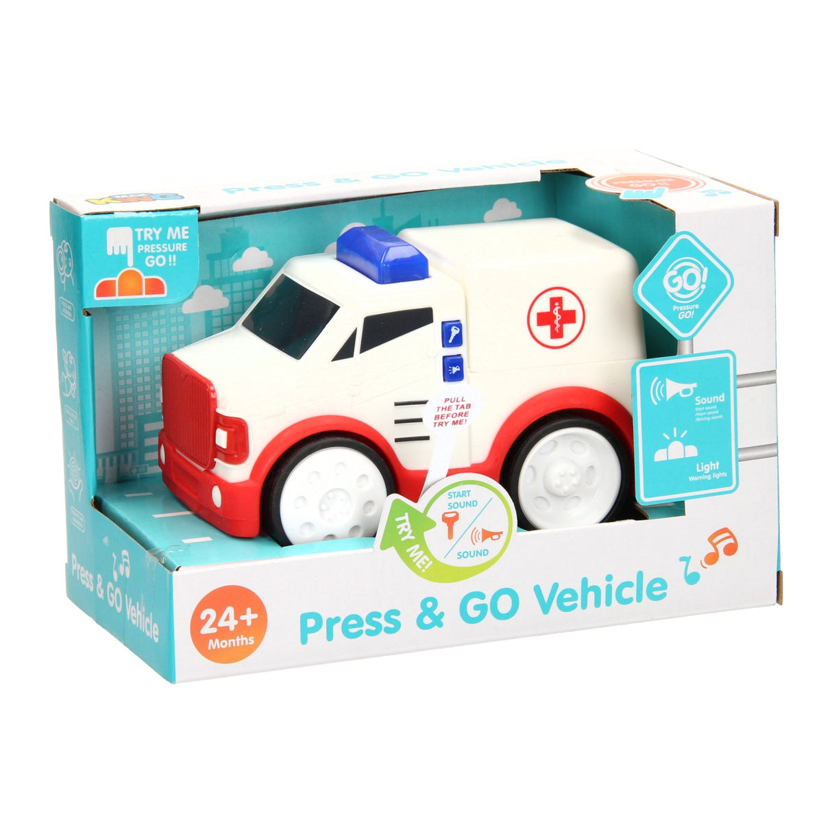 Appuyez sur Go Auto - Ambulance