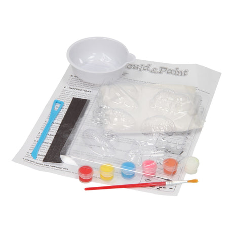 Gipsabdruckmagnete - Weltraum