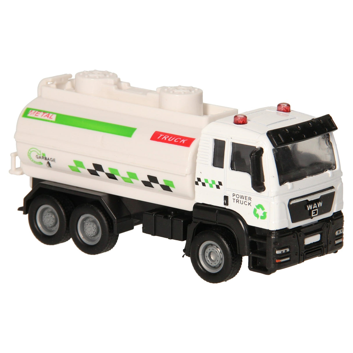 Kommunale Werke aus Druckguss – Recycling-LKW