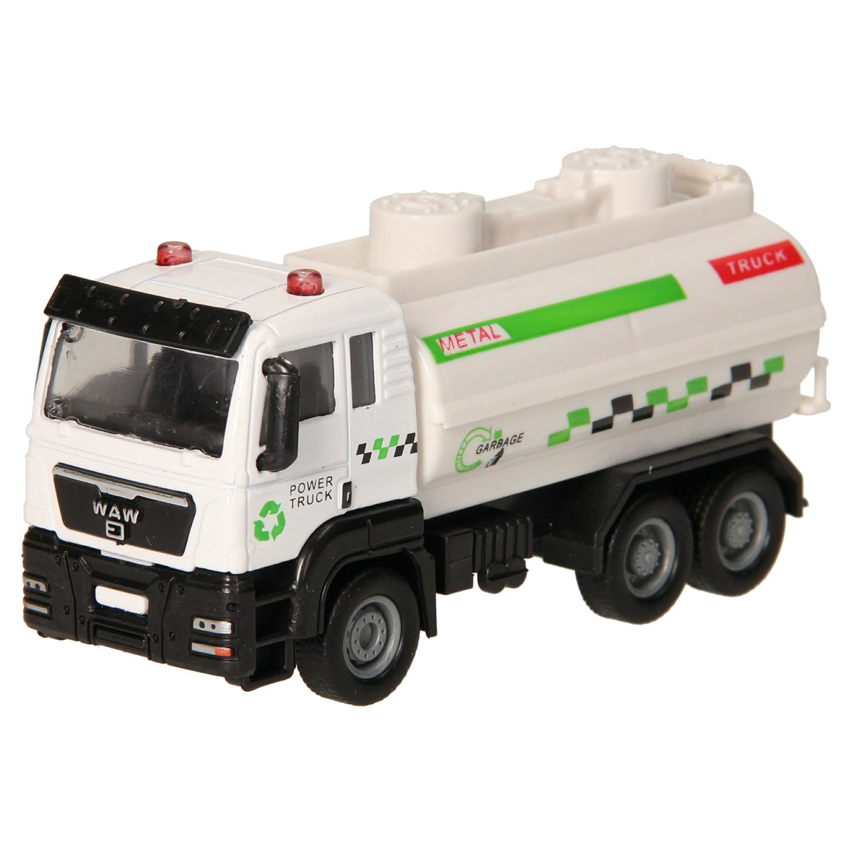 Die -cast -Municipal Works - Recycling -Lkw recyceln