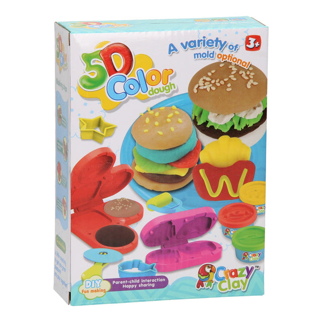 Fast-Food-Ton-Set – 4 Tontöpfe – 10-tlg.