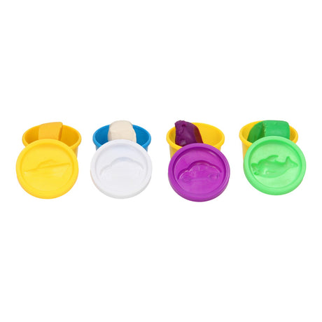 Eis am Stiel-Set aus Ton – 4 Tontöpfe