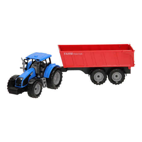 Traktor mit Anhänger 1:32