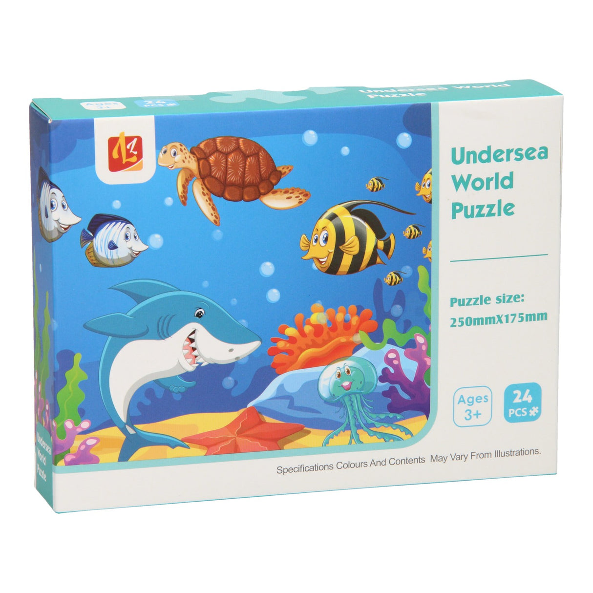 Puzzle Underwater World, 24 °.