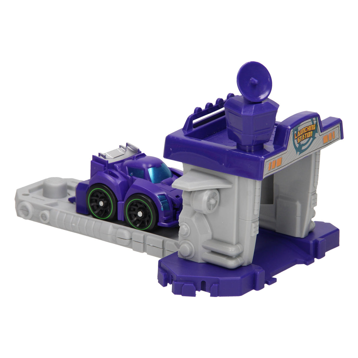 Max Robot Max Robot Transforming Set Launchbaan Purple